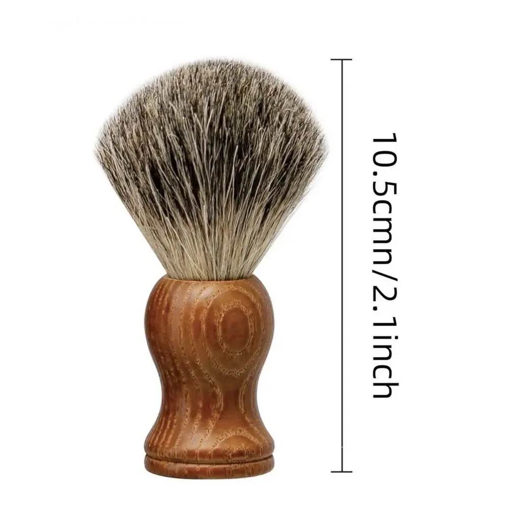 Grandslam Hardwood Shaving Cup And Bristle Brush